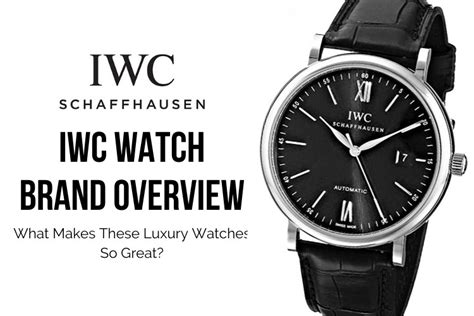 iwc brand|is iwc a luxury brand.